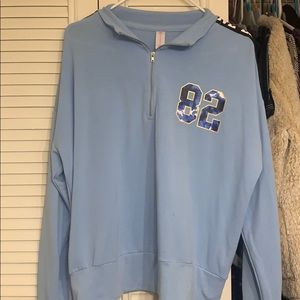 Baby blue LOVE 82 hoodie